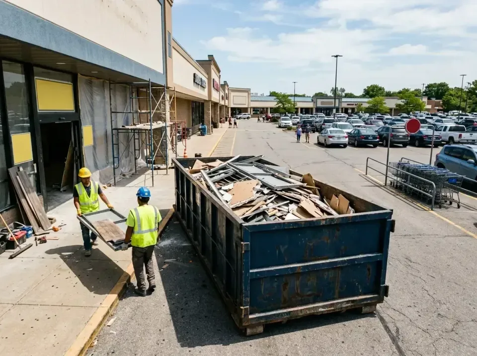retail-store-renovation-debris-003 — frequently asked questions, Roll-off Dumpster Rentals in Annandale, MN